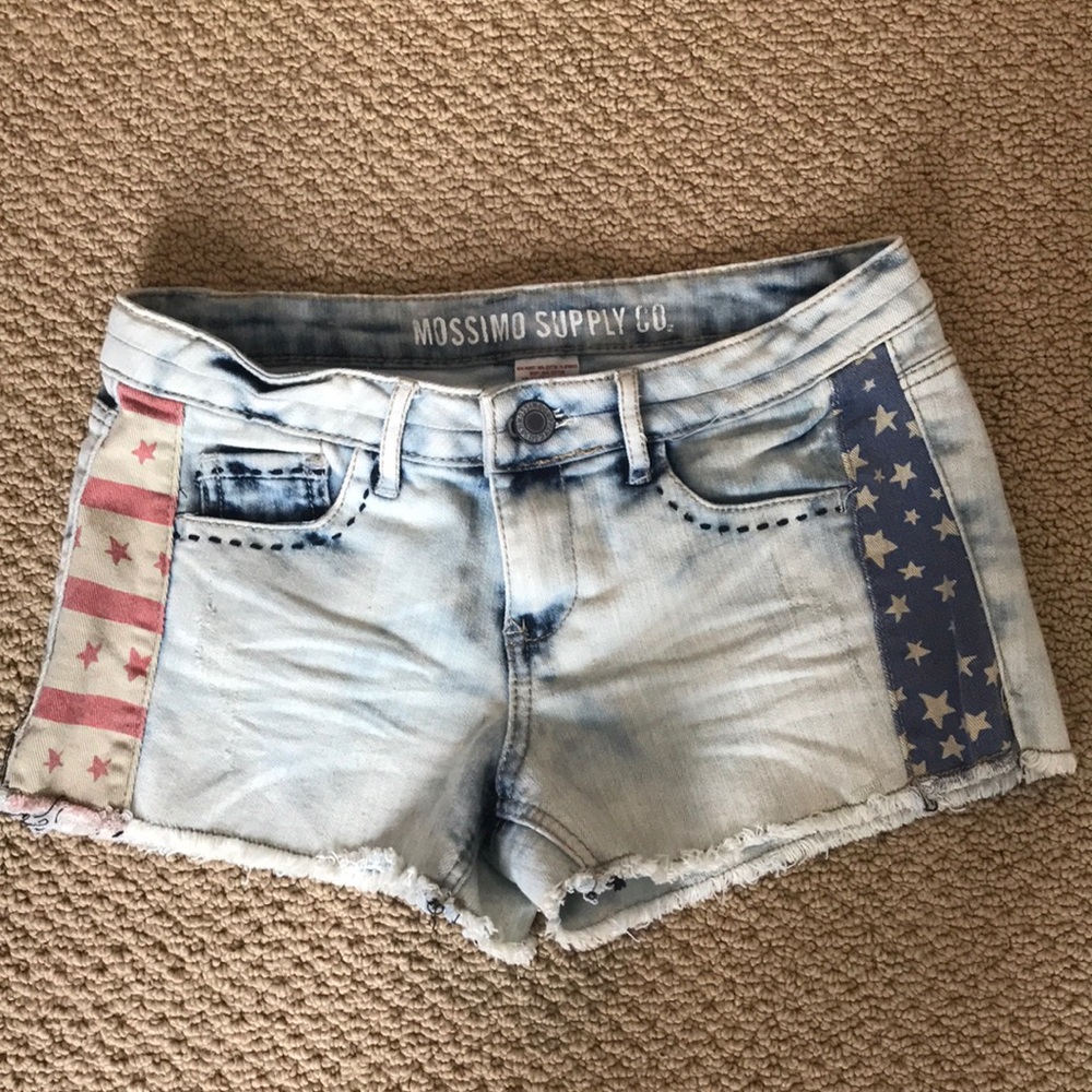 USA jean shorts